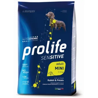 Prolife Sensitive Adult Coniglio Patate 600g Mini