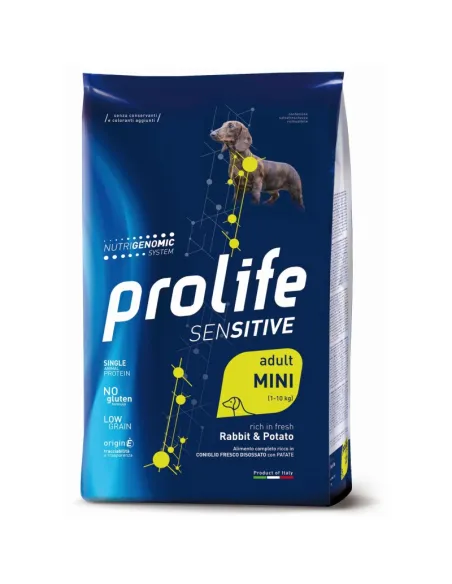 Prolife Sensitive Adult Coniglio Patate 600g Mini