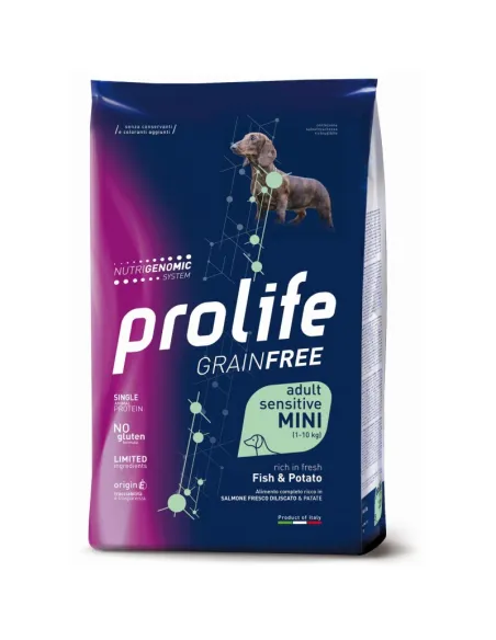 Prolife Dog Grain Free Sensitive Adult Fish & Potato Mini 0,6 kg