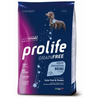 Prolife Adult Grainfree Sogliola/Patate 7 kg Mini