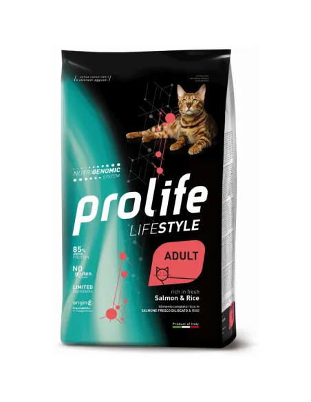 Prolife Adult Lifestyle Salmone Riso Gatto 400g