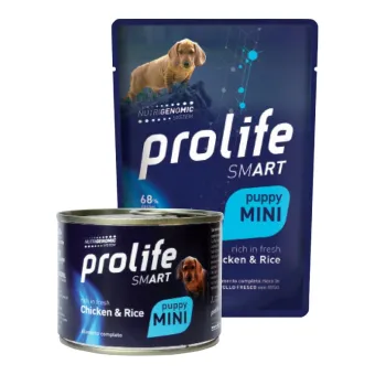 Prolife Dog Smart Puppy Chicken&Rice Mini - Busta 100g