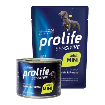Prolife Dog Sensitive Adult Rabbit&Potato Mini Busta 100g
