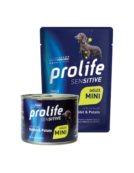 Prolife Dog Sensitive Adult Rabbit&Potato Mini Busta 100g
