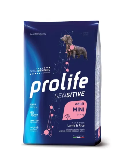 Prolife Sensitive Adult Agnello Riso 600g Mini
