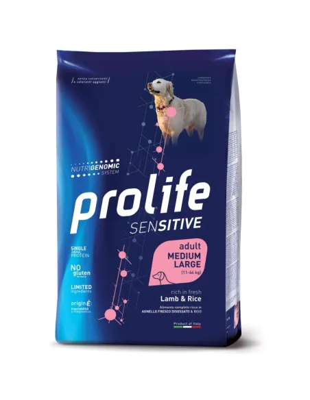 Prolife Dog Sensitive Adult Lamb&Rice Medium/Large 10 kg