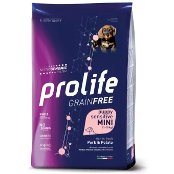 Prolife Puppy Grain Free Maiale e Patate 2 kg Mini