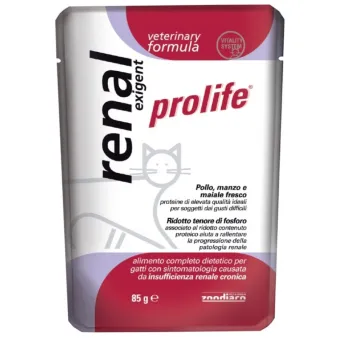 Prolife Renal Exigent Gatto Busta 85 g