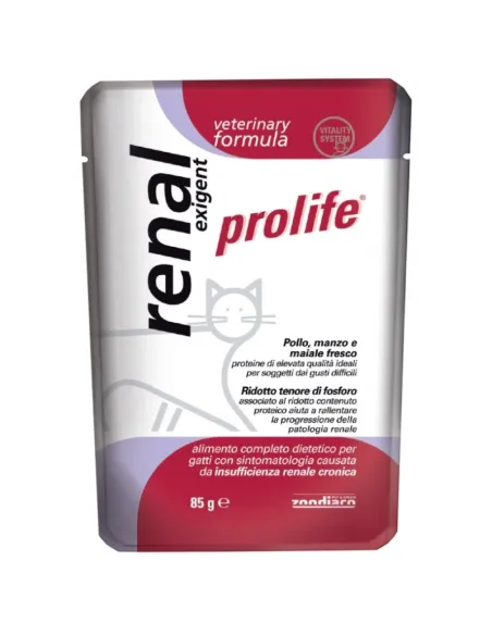 Prolife Renal Exigent Gatto Busta 85 g