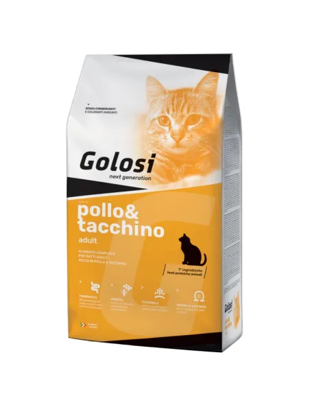 Prolife Cat Golosi Adult Pollo Tacchino 7,5 kg