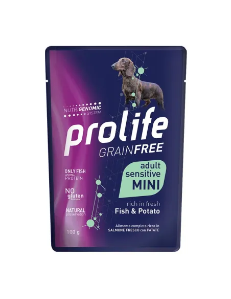 Dog Prolife Sensitive Salmone e Patate Mini 100g