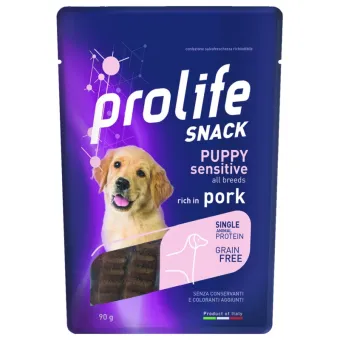 Prolife Puppy Sensitive Pork Dog Snack 90 g