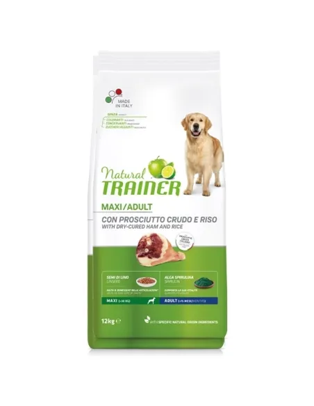 Trainer Natural Maxi Adult Prosciutto 12 kg