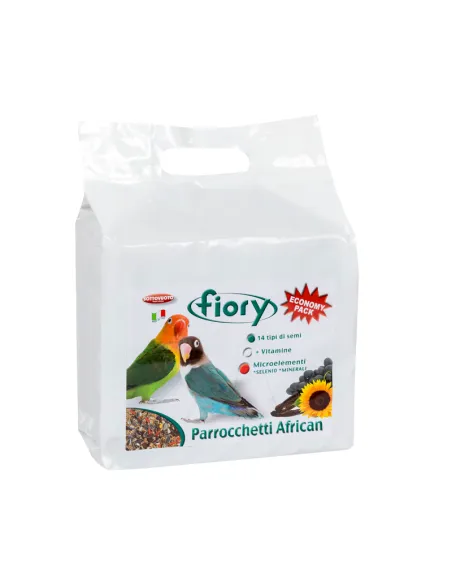 Mangime Parrocchetti Africani Fiory 3.2 kg