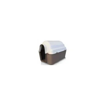 Cuccia Plastica Cottage Mini 58x40x40 Antracite/Tortora