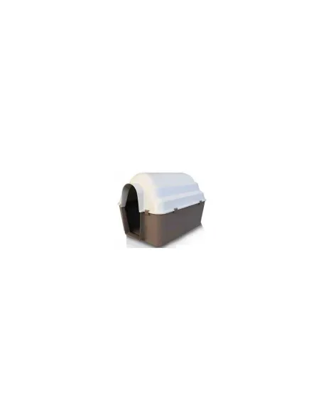 Cuccia Plastica Cottage Mini 58x40x40 Antracite/Tortora