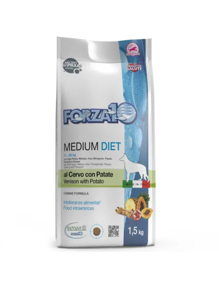 Forza10 Diet Medium Cervo e Patate Dog 1.5 kg