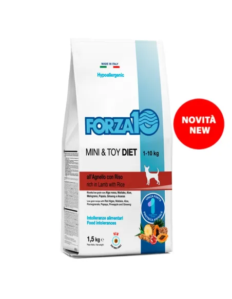 Forza 10 Cane Mini / Toy Diet Agnello 1,5 kg