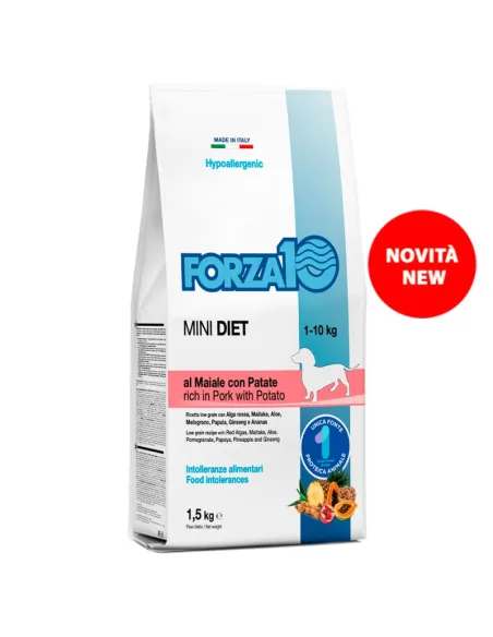 Forza 10 Cane Mini Diet Low Maiale 1,5 kg