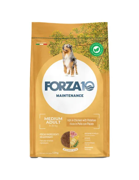 Forza 10 Cane Medium Maintenance Pollo/Patate 12 kg