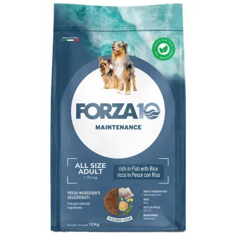 Forza 10 Cane All Breeds Maintain Pesce e Riso 12 kg
