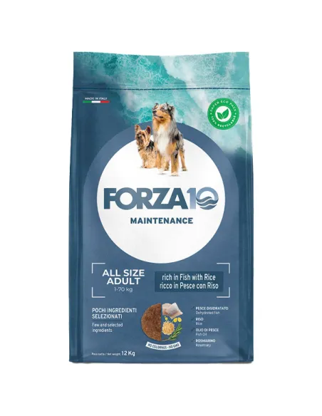Forza 10 Cane All Breeds Maintain Pesce e Riso 12 kg
