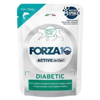 Forza10 Diabetic Act Gatto 80 g Pesce