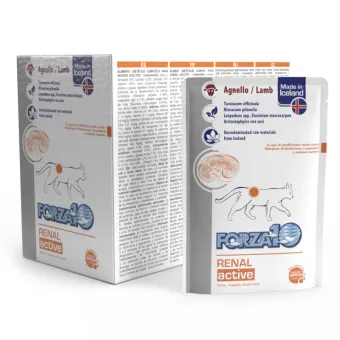 Forza10 Active Renal Agnello Gatto Busta 80 g