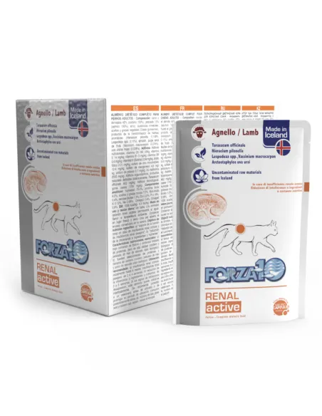 Forza10 Active Renal Agnello Gatto Busta 80 g