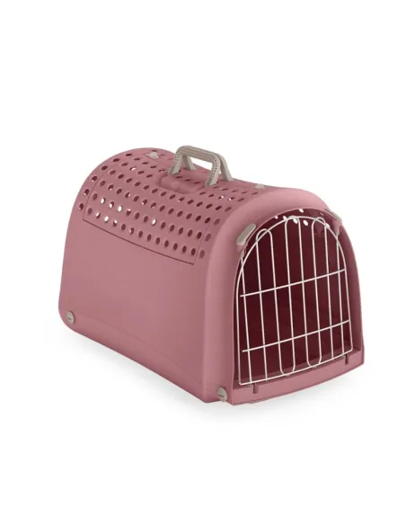 Trasportino Plastica Linus Cabrio 50x32x35 Fuxia