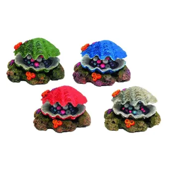 Decorazione Acquari Diffusore Conchiglia Tesoro Mix A8