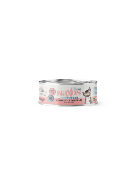 Cat Naxos Kitten Patè Vitello Maiale 85 g