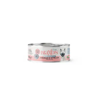 Cat Naxos Adult Sterilight Paté Maiale Vitello 85g