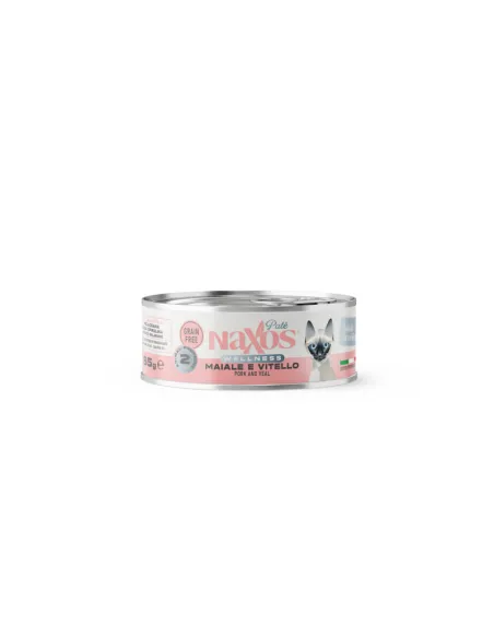 Cat Naxos Adult Sterilight Paté Maiale Vitello 85g