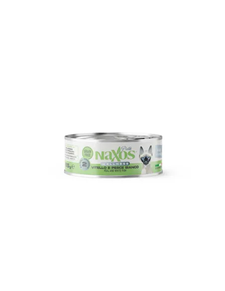 Cat Naxos Adult Sterilight Patè Vitello Pesce 85 g