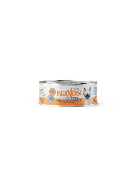 Cat Naxos Adult Sterilight Paté Pollo Quaglia 85g