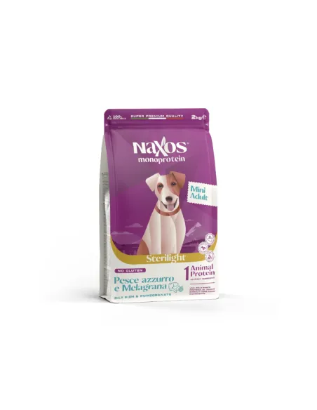 Dog Naxos Sterilight Mini Pesce Melagrana 500 g