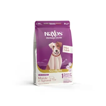 Dog Naxos Sterilight Mini Maiale Agrumi 2 kg