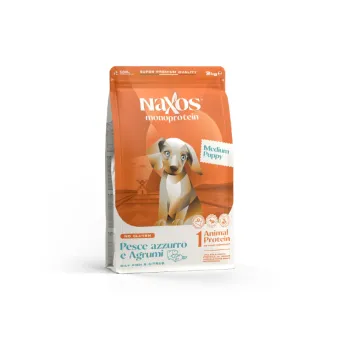Dog Naxos Puppy Medium Pesce Agrumi 12 kg