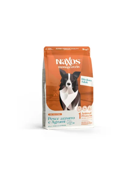 Dog Naxos Adult Medium Pesce Agrumi 3 kg