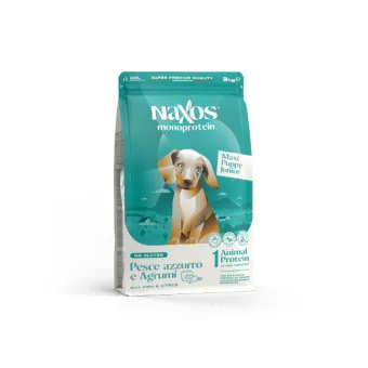 Dog Naxos Puppy Maxi Pesce Agrumi 12 kg