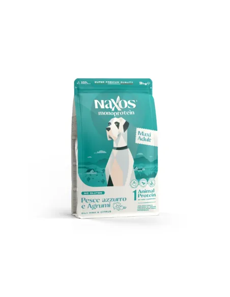 Dog Naxos Adult Maxi Pesce Agrumi 12 kg