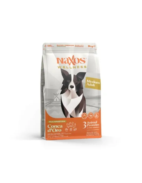 Dog Naxos Wellness Adult Medium Conca d'Oro 3 kg