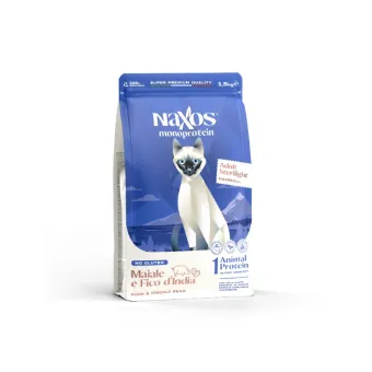 Cat Naxos Sterilized Maiale Fico d'India 1.5 kg