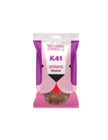Natural Code Dog Strips Maiale 180 gr