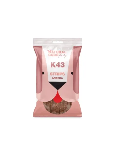 Natural Code Dog Strips Anatra 180 gr