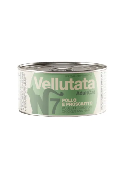 Cat Natural Code Vellutate Pollo e Prosciutto 85g