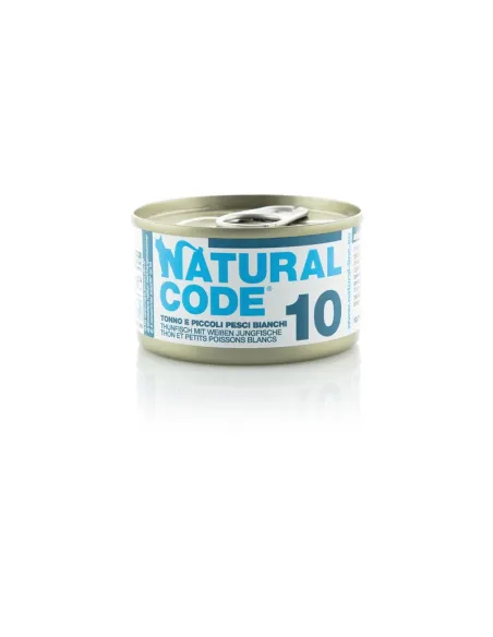 Cat Natural Code Tonno e Pesci Bianchi 85g 10 pezzi