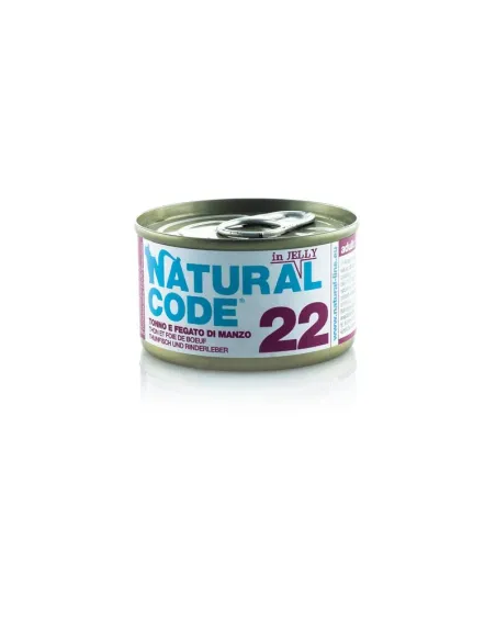 Cat Natural Code 85gr 22 Jelly Tonno E Fegato Manzo