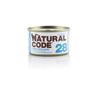 Cat Natural Code Tonno Misto Mare Jelly 85g 28 pz